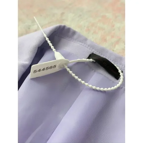 Falcone Mens 46L Single Breasted 2 Piece Suit Purple Blazer Jacket Wedding Pants